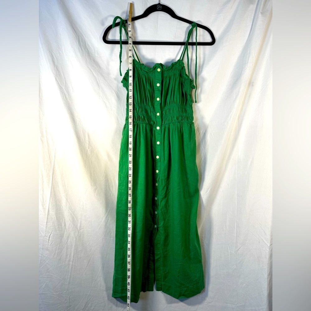 Universal Thread Green Sleeveless Button-Down Dress Size M - Picture 8 of 12
